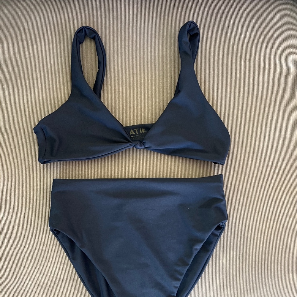 Skatie Size S high waisted swimsuit (top and bottom)